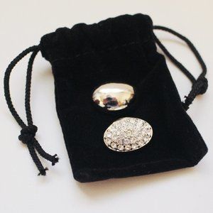 Joan Rivers Set of 2 Cabochon Inserts